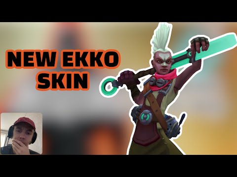 FIRELIGHT EKKO Skin Spotlight *reaction* | League Of Legends