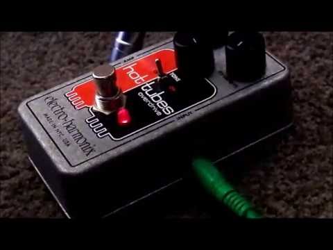 Electro Harmonix Hot Tubes Overdrive pedal: Tested with bass guitar