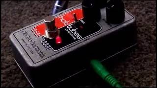 Electro Harmonix Hot Tubes Overdrive pedal: Tested with bass guitar