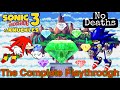 Sonic 3 & Knuckles: Knuckles Playthrough - All 14 Emeralds, No Deaths, All Perfect Special Stages
