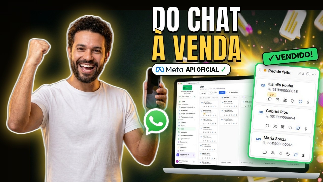 Multiatendimento WhatsApp — tutorial em português