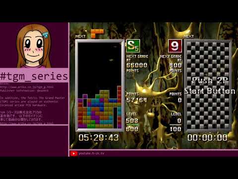 Tetris the Grand Master 1 - GM in 10:24.31