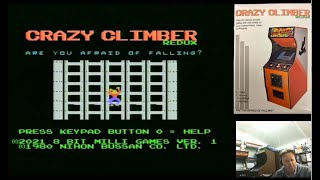 Crazy Climber Redux (& Arkadion) Colecovision Kickstarter - Pickup & Play April 2022