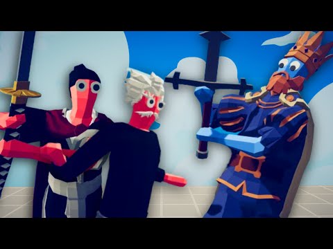 SIlVER FANG & ATOMIC SAMURAI (OPM) VS EVERY UNIT IN TABS | Totally Accurate Battle Simulator