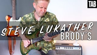Steve Lukather - Brody´s | Guitar cover WITH TABS |
