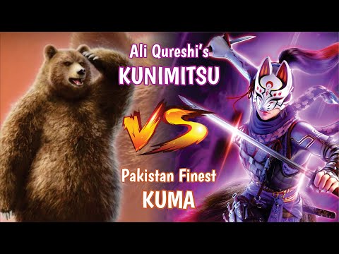 Tekken 7 - Ali Qureshi (Kunimitsu) vs Arfa Alvi (Kuma) - FT-05 - Season 4