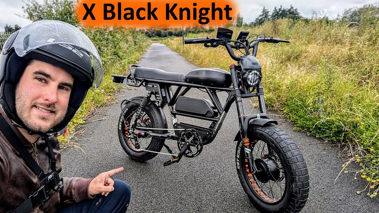 Lankeleisi X-Black Knight - Dual motors and a 200-km range for this electric bike!