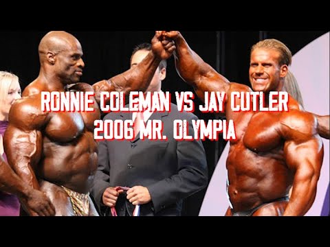 Jay Cutler Defeats Ronnie Coleman | Ronnie Coleman (2006) vs Jay Cutler (2006)