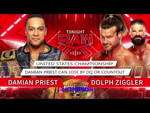 Damian Priest vs Dolph Ziggler (United States Championship - Full Match)