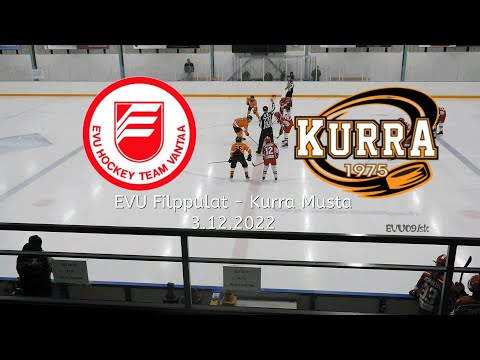 EVU Filppulat - Kurra Musta (U14) 3.12.2022