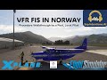 VFR FIS In Scandinavia! Lessons From a Real Pilot - How to Use FIS With SayIntentions.AI