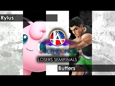 Smash 4: Rylus (Jigglypuff/Villager) V Butters (Little Mac/Sheik) - Ascendance 24 Tournament SSB4