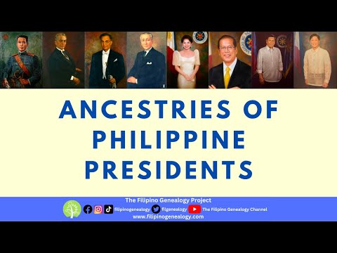 Ancestries of Philippines Presidents