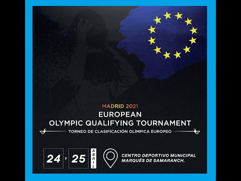 European Olympic Qualifying Tournement - Madrid 2021 - Podium - DAY 1