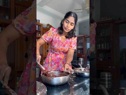 Chocolate Mousse ❤️😍 #saraganesh #food #saraganeshpandy #familyovereverything