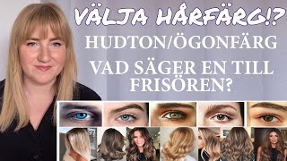 Vilken hårfärg passar till vilken hudton och ögonfärg