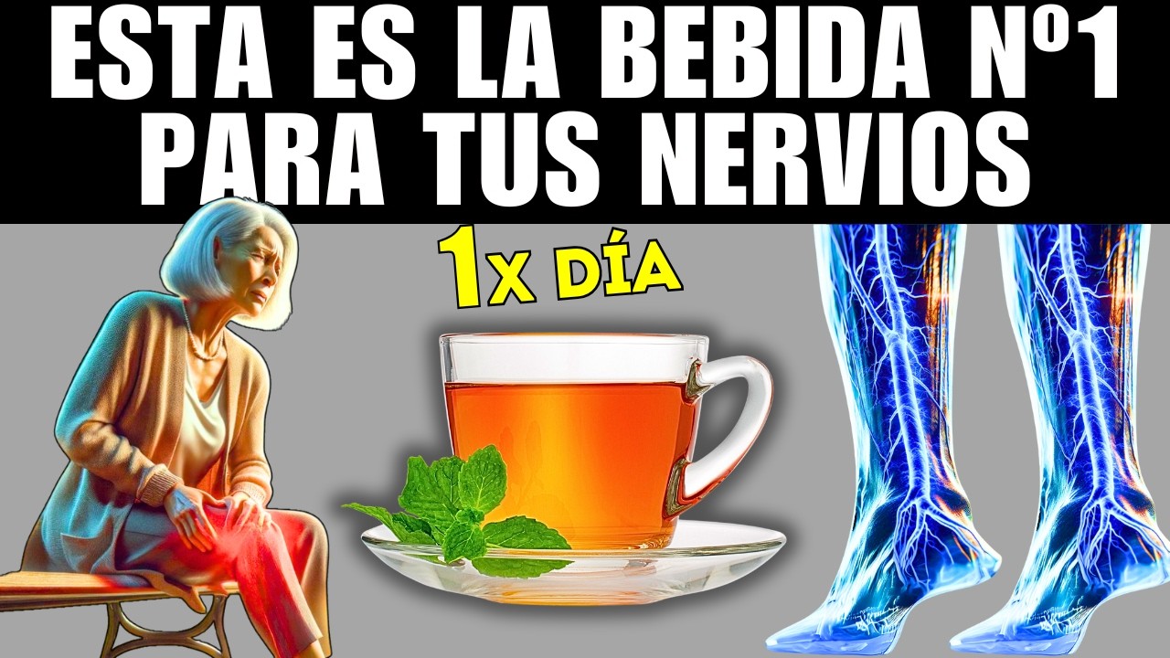 10 BEBIDAS que MEJORAN tus NERVIOS (CÓMO TOMARLAS)