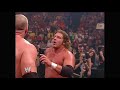 FULL MATCH Goldberg Vs Triple H Vs Kane World Heavyweight Championship Match Armageddon 2003