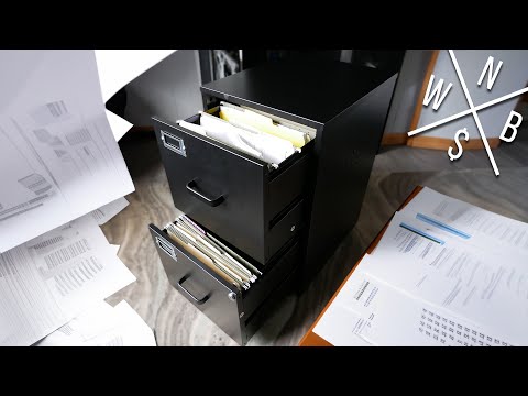 2 Drawer File Cabinet - Setup & Review