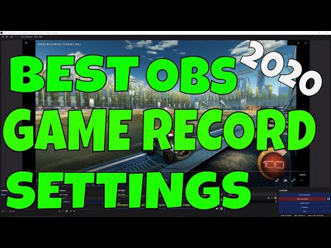 BEST OBS GAMEPLAY RECORDING SETTINGS, FAST TUTORIAL UNDER 5 MINUTES!! CLEAR OBS RECORDING SETTINGS!