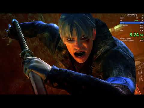 DmC Devil May Cry Vergil's Downfall speedrun New Game Human 16:38