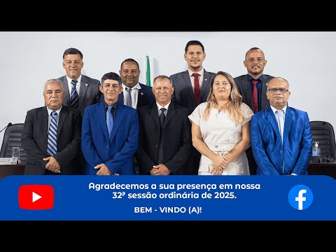 32ª SESSÃO ORDINÁRIA 2025