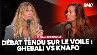 Voile : le face-à-face tendu entre Flora Ghebali et Sarah Knafo
