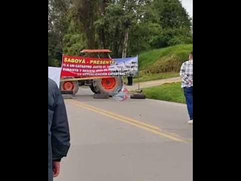 Bloqueos en #Samacá y varios municipios de #Boyacá por protestas contra el avalúo catastral