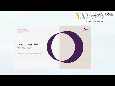 IMI Plc FY25 Private Investor Webinar: March 2026