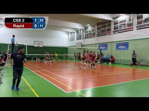 4K / Volei feminin U17 / Campionat National Cadete 25/26 / CSS 2 - Rapid 3-0 / Set 2 / 14.11.2025
