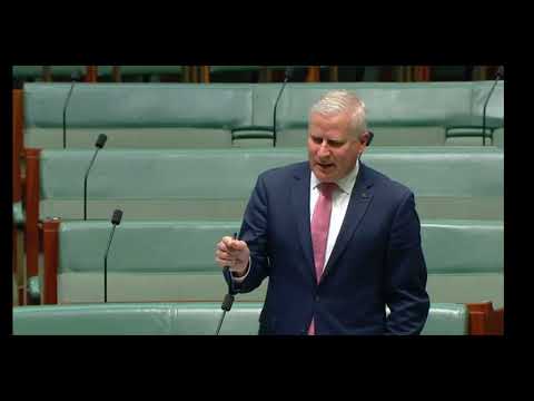 Hon Michael McCormack MP 06092022  APH (full)