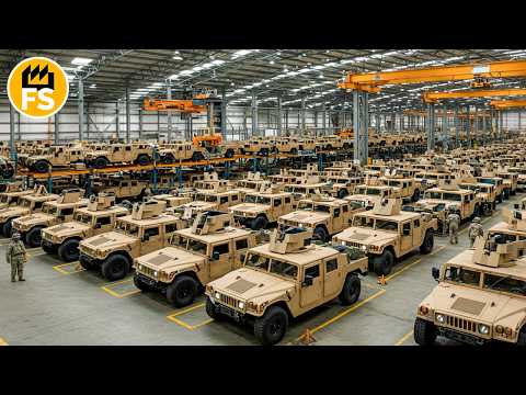 Military Hummer SECRETS that are not told to civilians! How Hummer is made 🤫