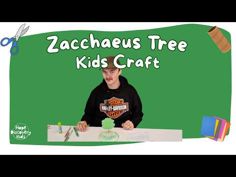Zacchaeus Tree Pre School Craft