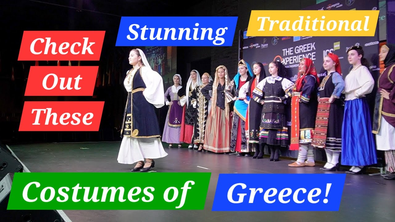 Stunning Traditional Costumes of Greece!