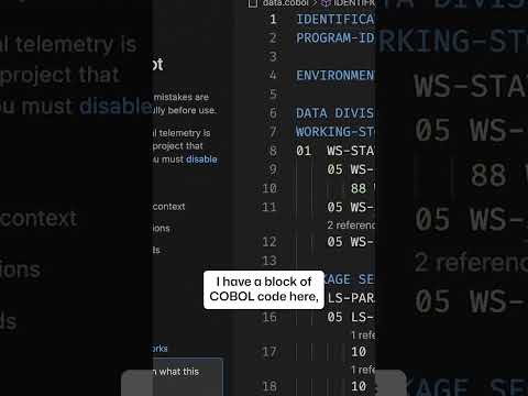 Decoding legacy code with GitHub Copilot Chat