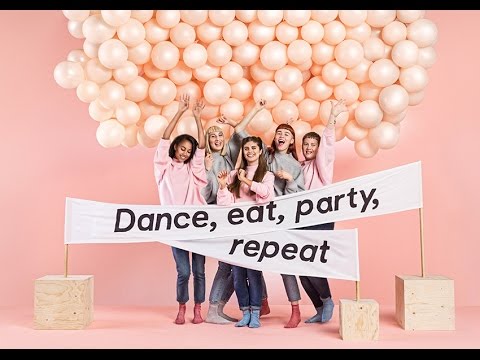 ⁣Dance, eat, party, repeat