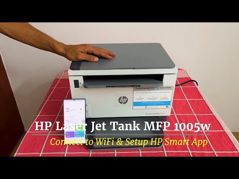 Thumbnail for How to Setup Wi-Fi on HP Laser Jet Tank MFP 1005w and HP Smart App
