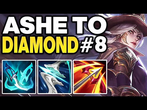 The ACTUAL Best Ashe Build - Ashe Unranked to Diamond #8 | League of Legends