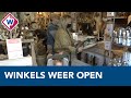 Blijdschap en zorgen bij volledige opening van winkels in Lisse - OMROEP WEST