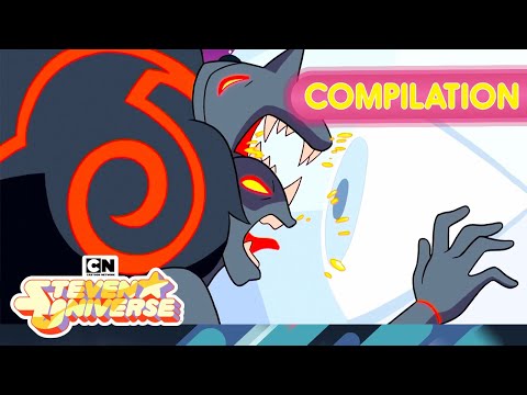 White Diamonds Disasters Meltdown and More exciting Moments! | Steven Universe | Cartoon Network