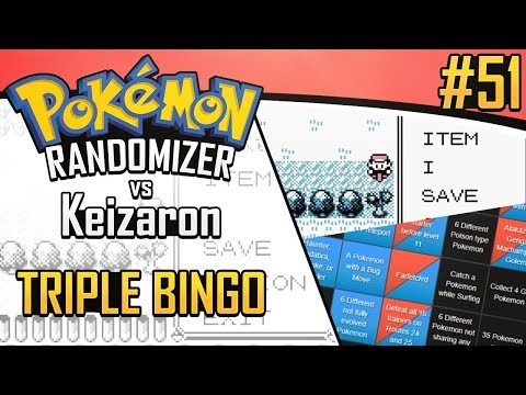 Pokemon Randomizer Triple Bingo vs Keizaron #51