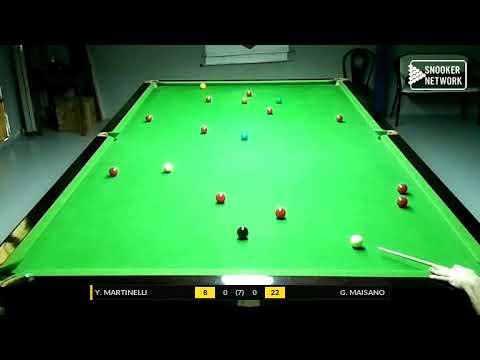 SAVONA BILLIARDS CLUB - REG. FIBIS LIGURIA CAT. A 2020/21 - Y. MARTINELLI vs G. MAISANO