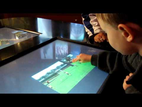 House of the Future at Disneyland: Microsoft Surface Dinner Table