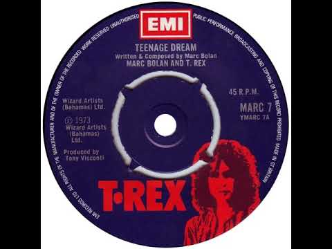 UK New Entry 1974 (21) Marc Bolan & T. Rex - Teenage Dream