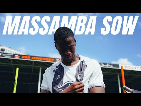 Une journée avec Massamba Sow - Sporting de Charleroi
