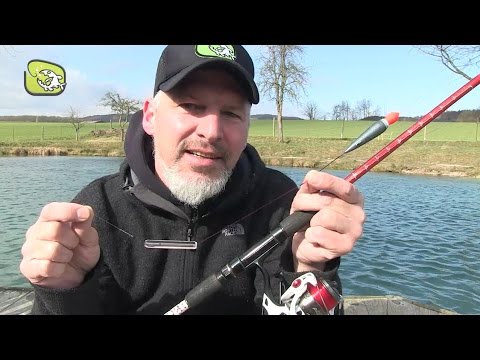 Trout pond: All-round rod & all-round rig for fishing at the trout lake