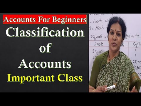 5. Classification of Accounts  In Financial Accounting - Don't Miss This Important Class