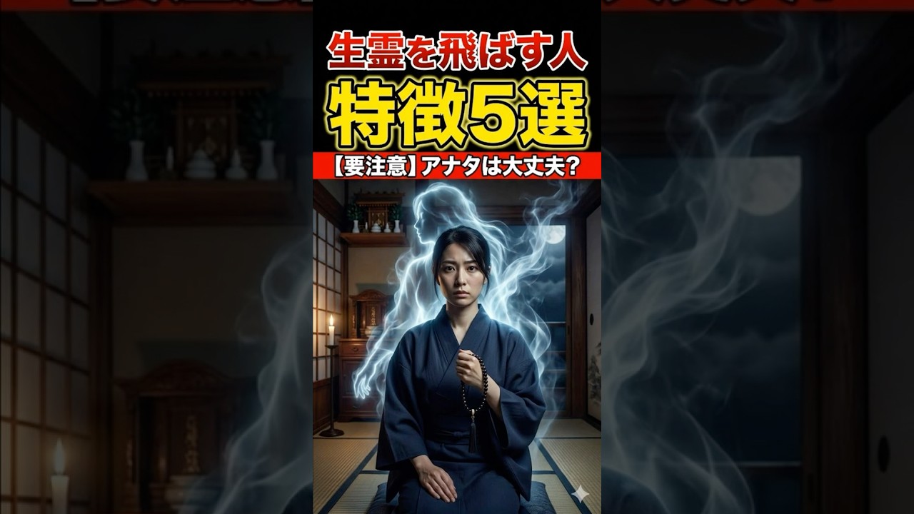 【人間ウォッチャーズ】あなたも当てはまる？無意識に生霊を飛ばす人の特徴！#人間心理 #生霊 #スピリチュアル #shorts