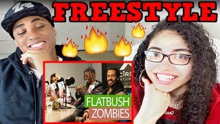 OUR 1ST TIME HEARING FLATBUSH ZOMBIES | FLATBUSH ZOMBIES FREESTYLE ON FLEX REACTION | MY DAD REACTS