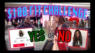 $100 Fit Challenge! Does Jordan Beckham Like the Fit!!